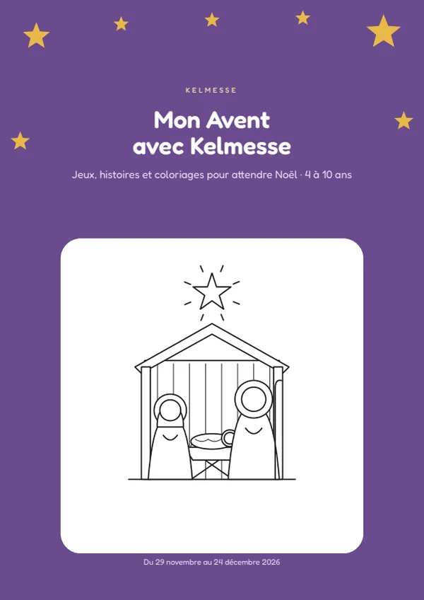Couverture du livret Mon Avent avec Kelmesse