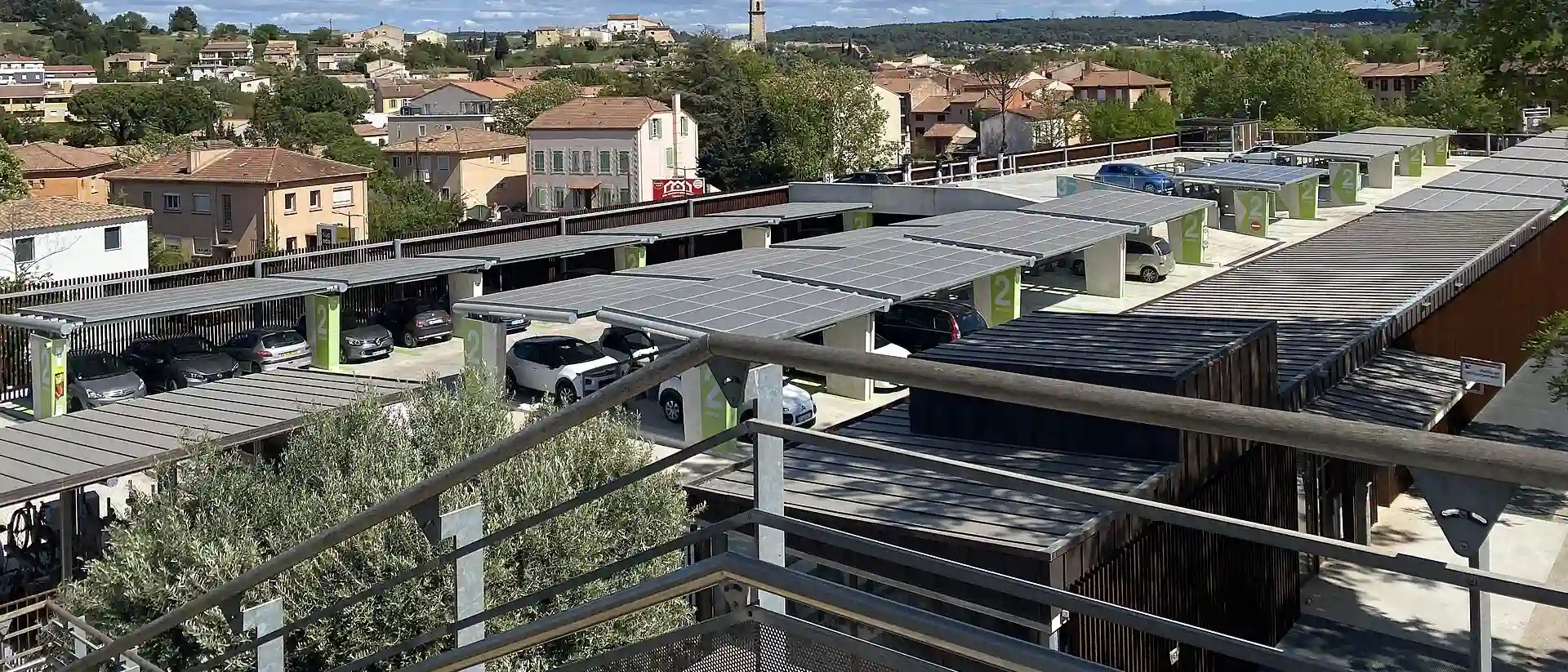 Vue de la commune, Gardanne