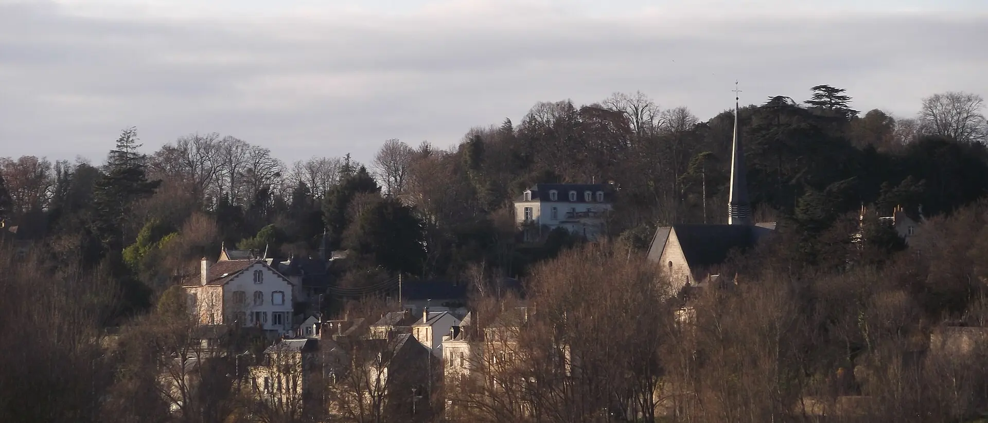 Vue de la commune, Saint-Cyr-sur-Loire