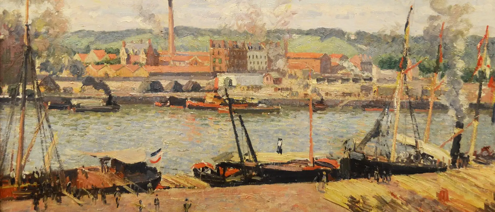 Vue de la commune, Oissel-sur-Seine