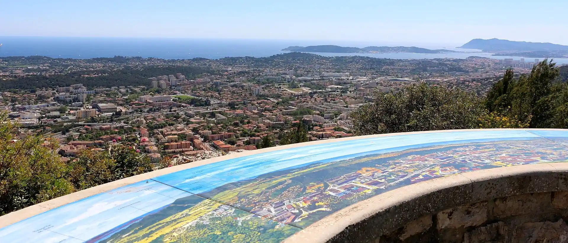 Vue de la commune, La Valette-du-Var