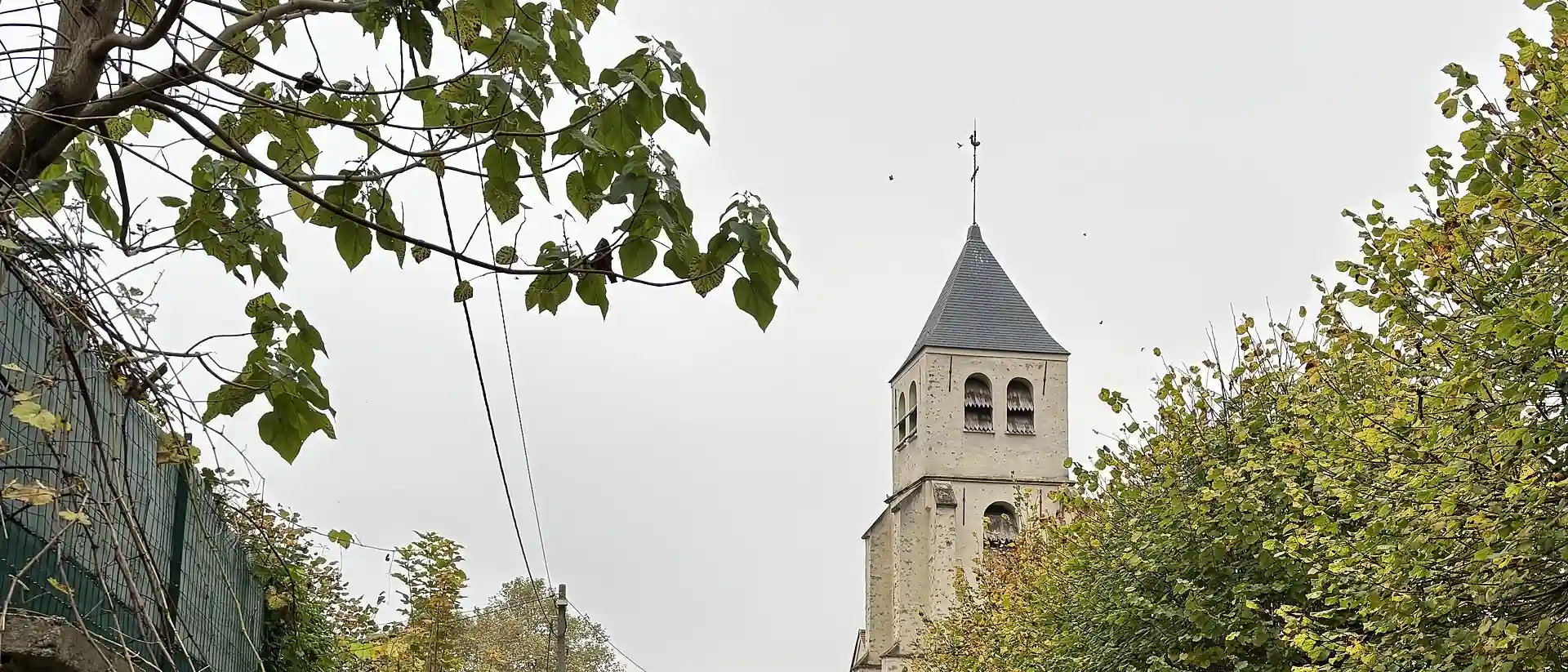 Vue de la commune, Grigny