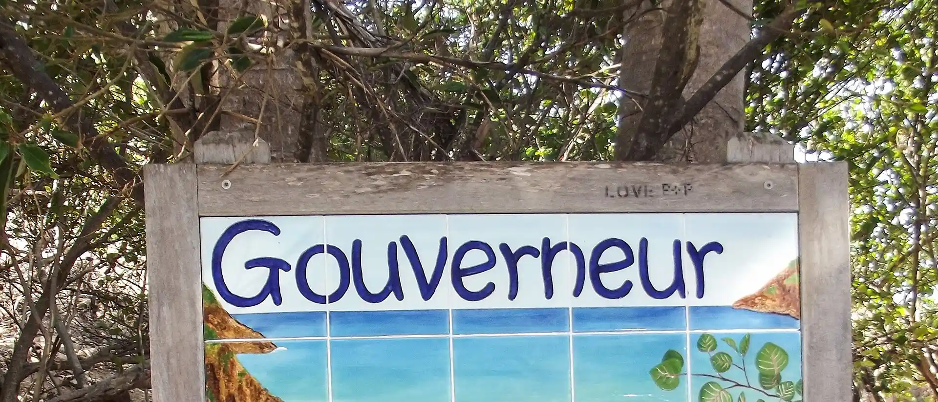 Vue de la commune, Saint-Barthélemy