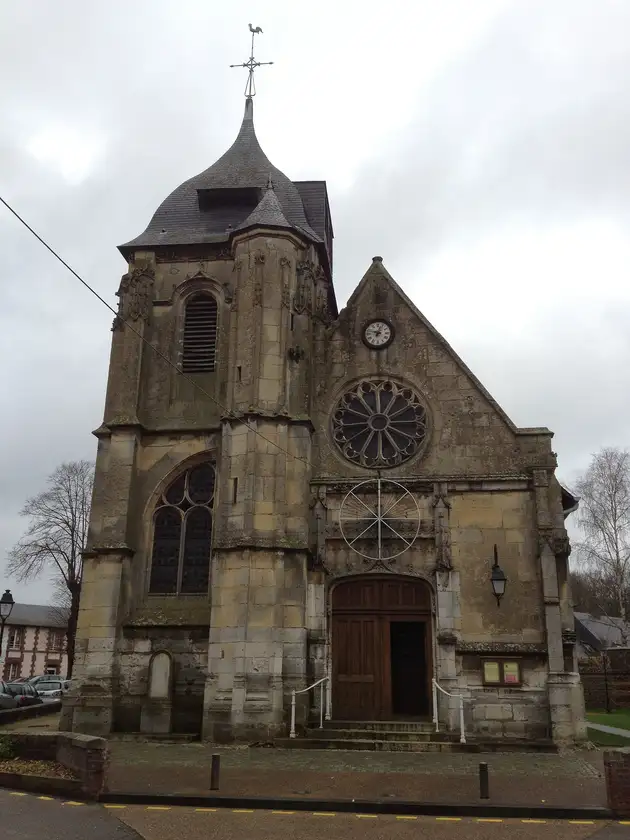 Église catholique Saint-Aignan à Mont-Saint-Aignan - Village, Mont-Saint-Aignan