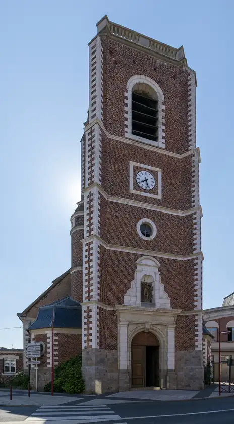 Église catholique Saint-Michel à Somain, paroisse Saint-Jean Bosco en Ostrevant, Somain