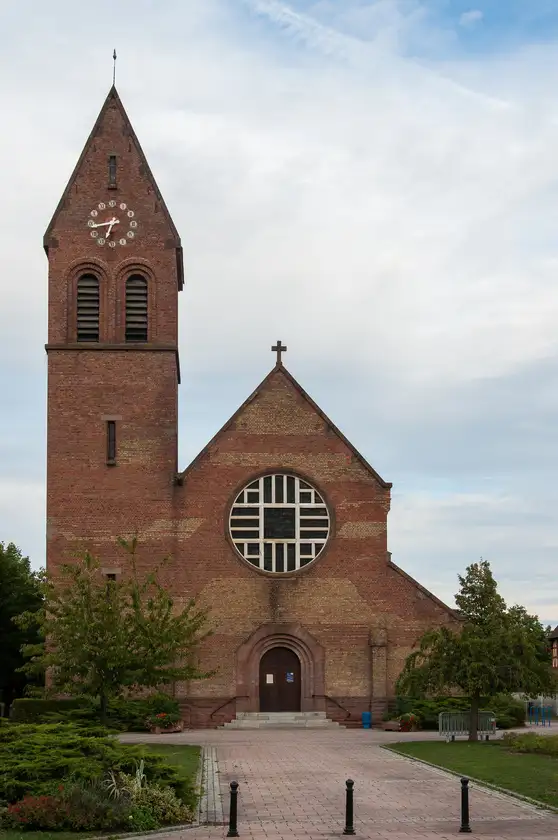 Église catholique Sainte-Barbe, Wittenheim
