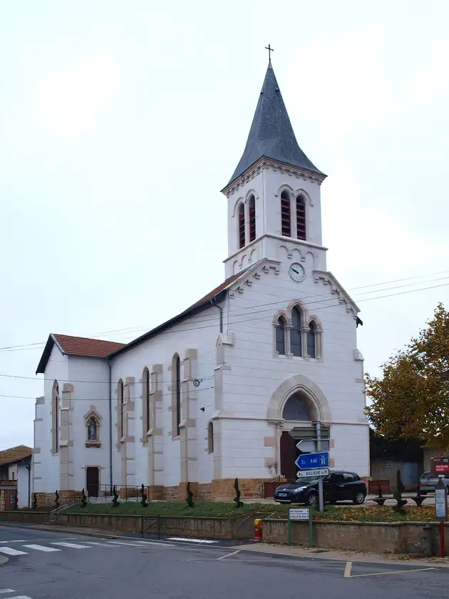 Église de Notre-Dame du Sacré-Cœur (anciennement église de l'Immaculée Conception), Miribel