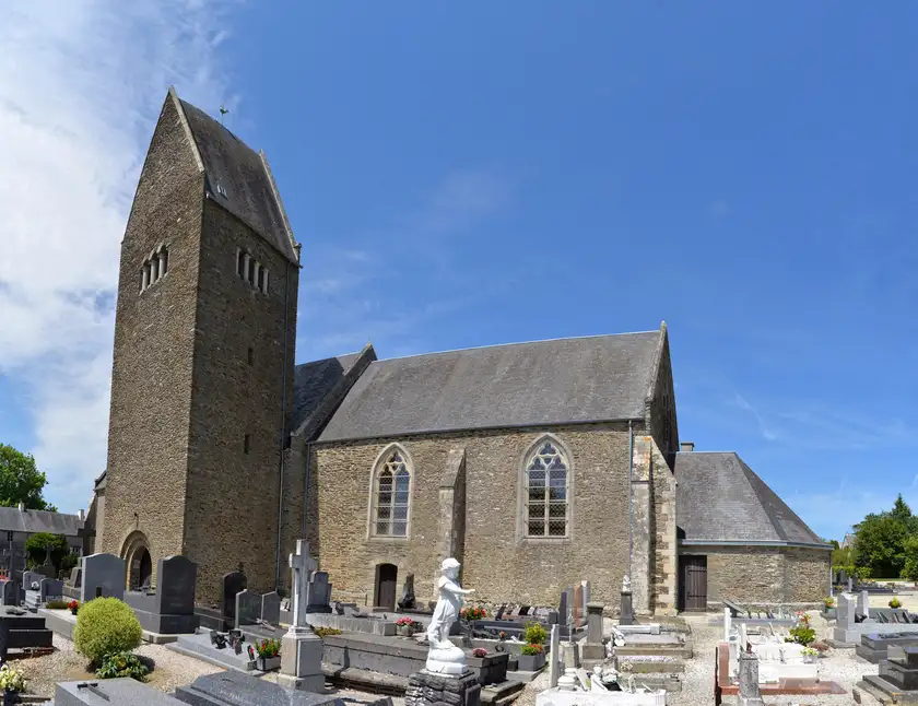 Église Saint-Georges-Montcocq, Saint-Lô