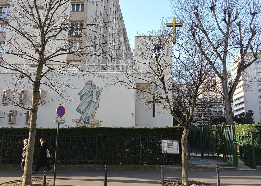 Église Saint-Jean des Deux Moulins, Gentilly