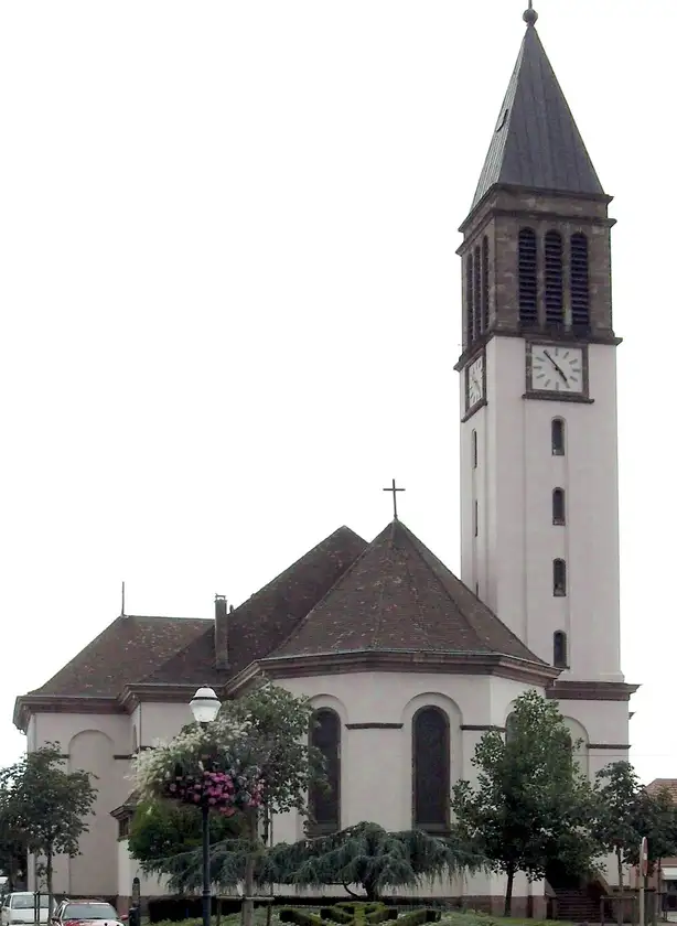 Église saint Michel, Wittelsheim